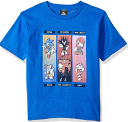 Sonic generations tagged Blue shirt