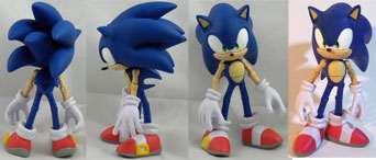 Jazwares 5 inch Sonic turnaround