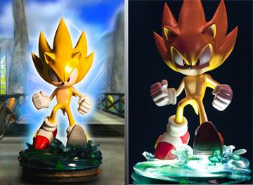 Super Sonic Statue Regular & Exclusive