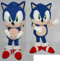 Inflatable mascot suit